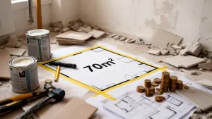 Ile kosztuje remont mieszkania 70m2