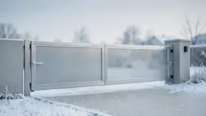 brama przesuwna nowoczesna