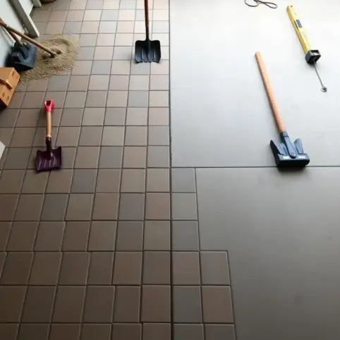 Jak ułożyć kostkę brukową w garażu