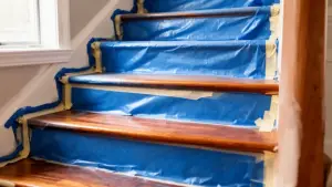 Jak zabezpieczyć schody drewniane przed remontem