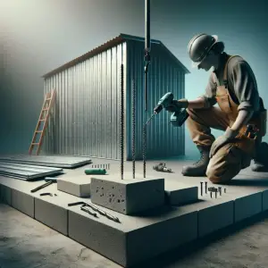Jak Zakotwiczyć Garaż Blaszany Do Bloczków Betonowych